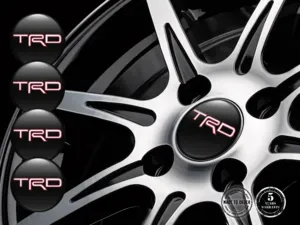 Toyota TRD Adesivi Silicone Tuning Radiant Racing Grid